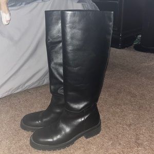 Zara Tall Leather Boots